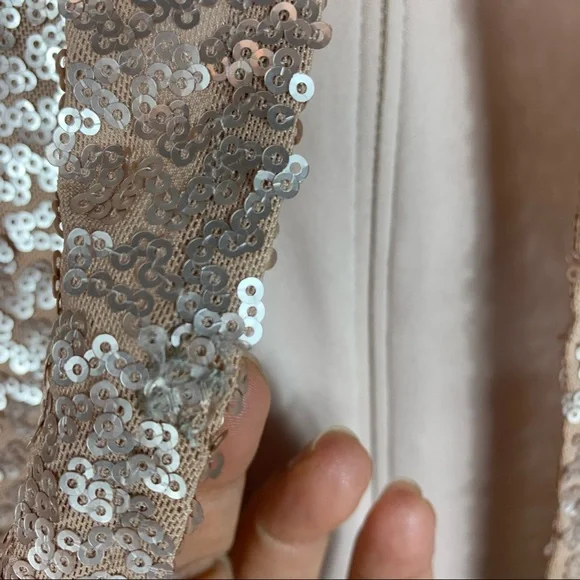 Tadashi Shoji Surplice Sequin Dress - Picture 10 of 15